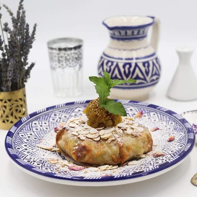 Pastilla oignons confits